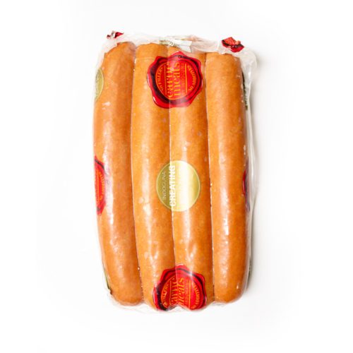 Frozen Cooked Beef Hotdog 16-17cm | 400gms