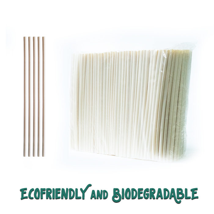 Biodegradable Straw |  500pcs | 26cm 8mm dm