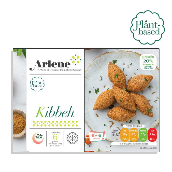 Frozen Plant Based Kibbeh Ready Meal 180g